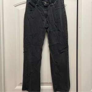 Lee Riders Black Denim Jeans size 8P